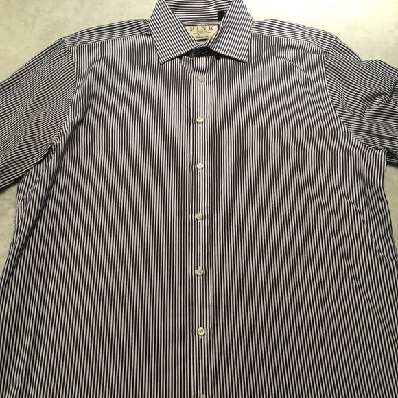 Thomas Pink Jermyn Street London Classic Fit Long Sleeve Button Down Shirt  Mens - Picture 1 of 4